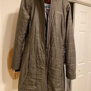 ***Sold on another site**Columbia Omni heat long jacket